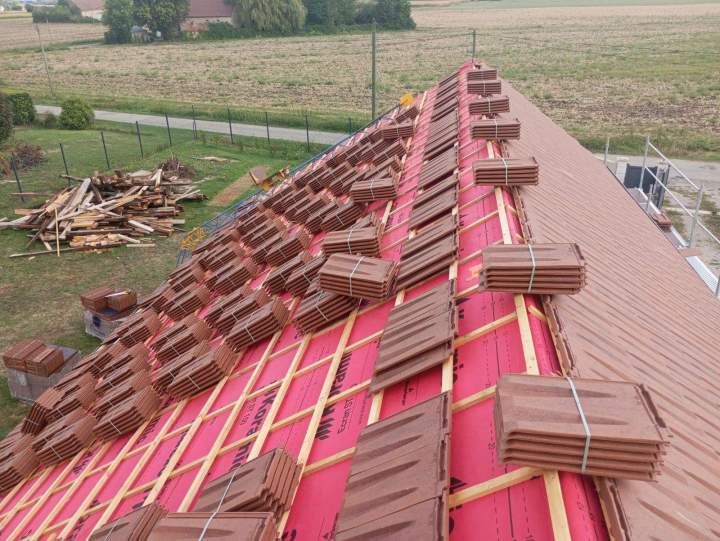 Mise en place de tuiles Varennes-sur-Allier