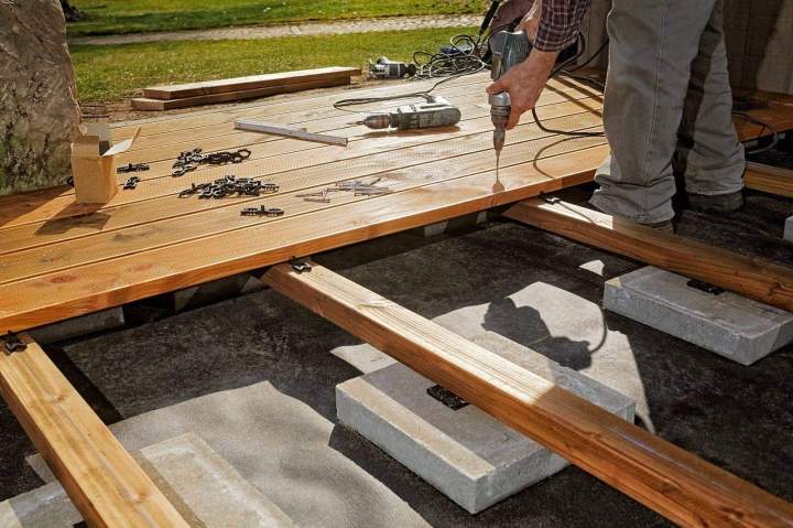 Terrasse en bois sur mesure Moulins